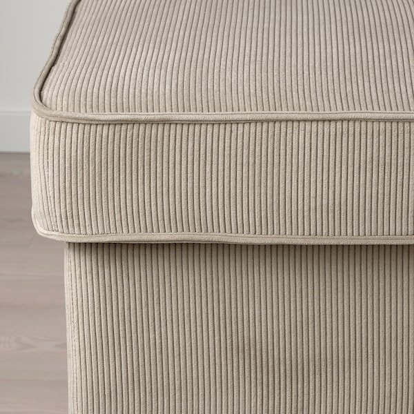IKEA STRANDMON ottoman Kelinge Beige, Ikea Ireland | 0635BMILO