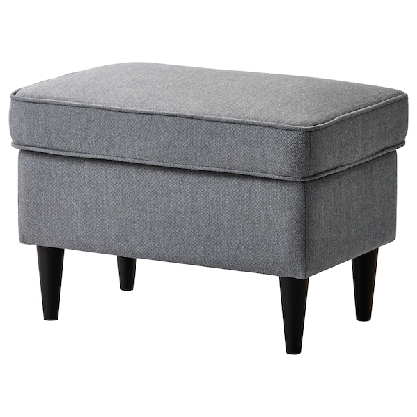 IKEA STRANDMON ottoman Nordvalla Dark Gray, Ikea Ireland | 0251XVTRH