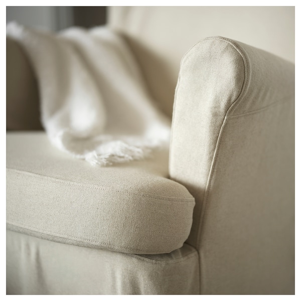 IKEA STRANDMON slipcover for wing chair Risane Natural, Ikea Ireland | 0762SCWPV