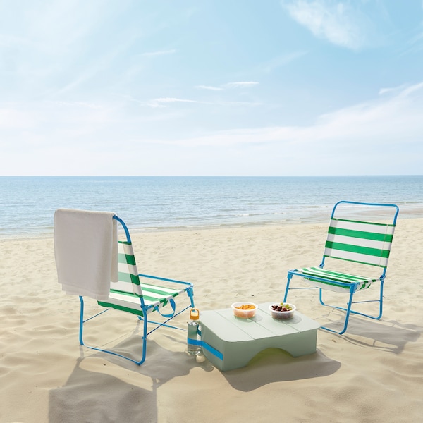 IKEA STRANDÖN tray table, in/outdoor, pale green, 22 1/4x17 3/4 in, Ikea Ireland | 8713XTYOL