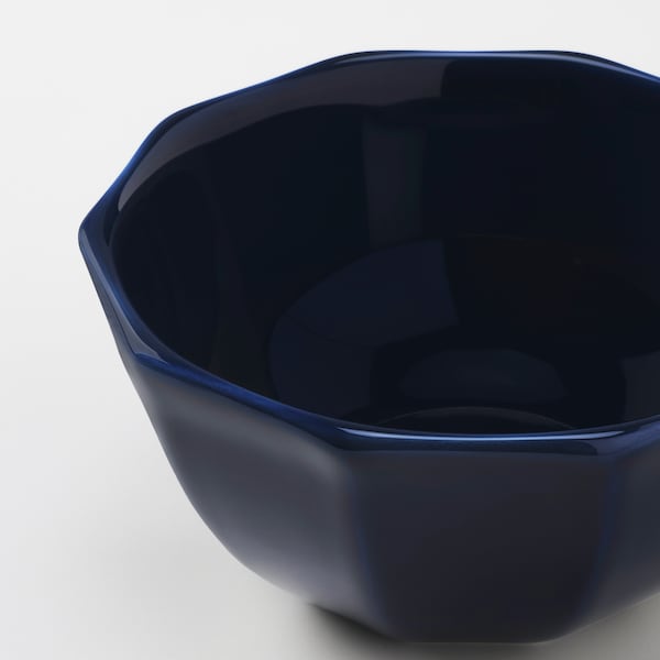 IKEA STRIMMIG bowl, 6 in, 4 pack Stoneware Blue, Ikea Ireland | 7916MGEWU