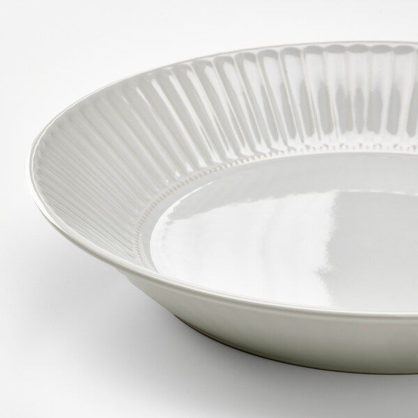 IKEA STRIMMIG serving plate, 11 in White, Ikea Ireland | 9706IWHLB