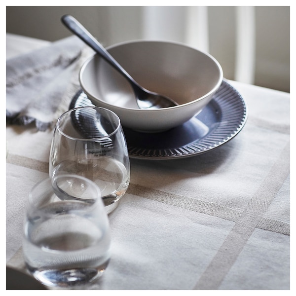 IKEA STRIMMIG side plate, 8 in, 4 pack Stoneware Gray, Ikea Ireland | 1078DVSER