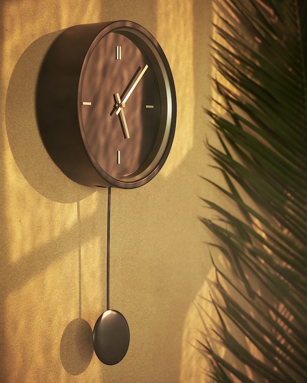 IKEA STURSK wall clock, black, 10 ¼ in, Ikea Ireland | 9264YZXRP