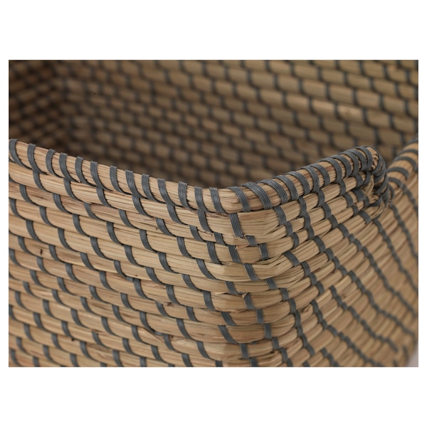 IKEA ÅSUNDEN basket, dark gray, 11 ¾x14 ¼x9 ¾ in, Ikea Ireland | 3780KTWPR