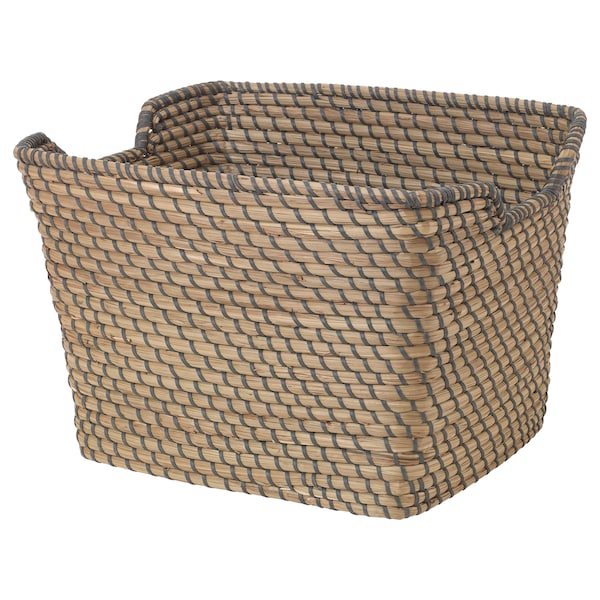 IKEA ÅSUNDEN basket, dark gray, 11 ¾x14 ¼x9 ¾ in, Ikea Ireland | 3780KTWPR