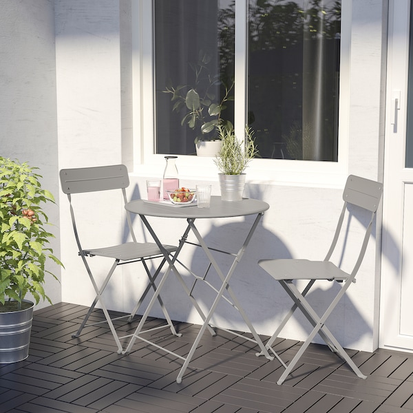 IKEA SUNDSÖ table, outdoor, 25 5/8 in Gray, Ikea Ireland | 4619MHFPD