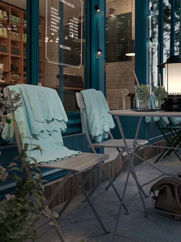 IKEA SUNDSÖ table, outdoor, 25 5/8 in Gray, Ikea Ireland | 4619MHFPD