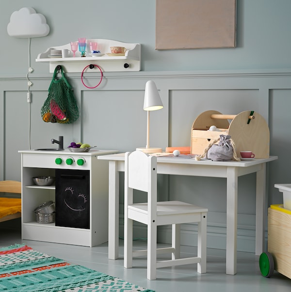 IKEA SUNDVIK Children's table, 29 7/8x19 5/8 in White, Ikea Ireland | 7591SDUEL