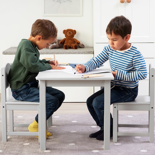 IKEA SUNDVIK Children's table, 29 7/8x19 5/8 in Gray, Ikea Ireland | 8695RSQIH
