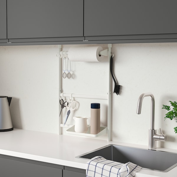 IKEA SUNNERSTA kitchen organizer set No Drill / Shlf / Kit Roll Hldr / Hook, Ikea Ireland | 6791AGPWC