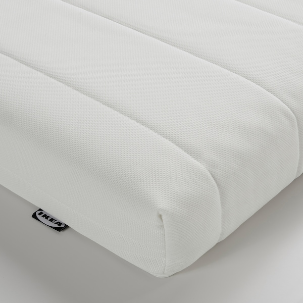 IKEA ÅSVANG foam mattress, Queen Medium Firm / White, Ikea Ireland | 0195WOLAC