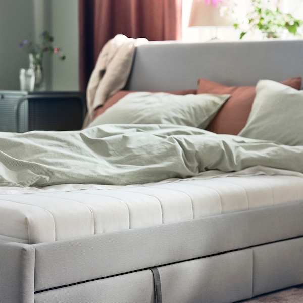 IKEA ÅSVANG foam mattress, Twin Medium Firm / White, Ikea Ireland | 5294FGSRL