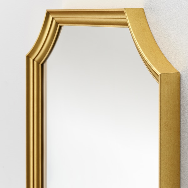 IKEA SVANSELE mirror, gold, 20 7/8x24 3/4 in, Ikea Ireland | 2946EKSCB