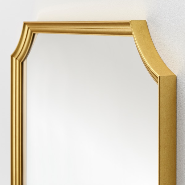 IKEA SVANSELE mirror, gold, 30 3/4x30 3/4 in, Ikea Ireland | 0678BPROE