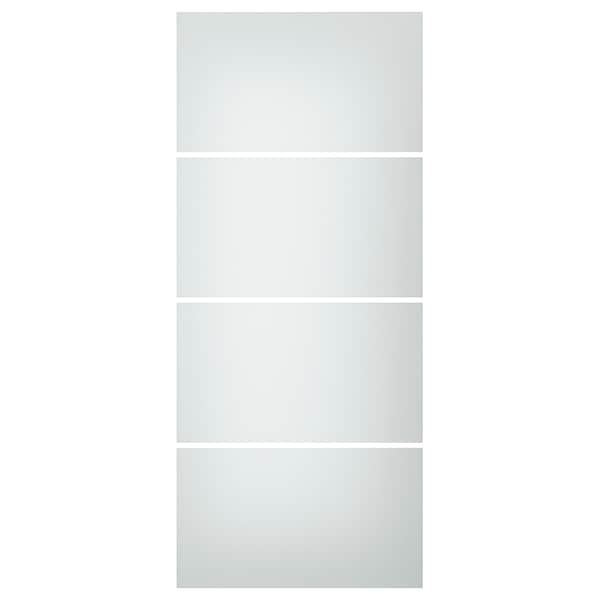 IKEA SVARTISDAL 4 panels for sliding door frame, 39 3/8x92 7/8 in White Paper Effect, Ikea Ireland | 6934JCSVN