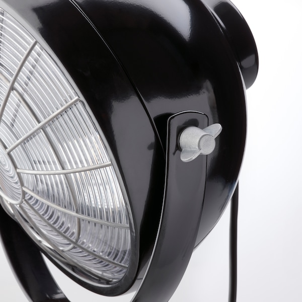 IKEA SVARTNORA floor lamp with LED bulb, black, Ikea Ireland | 4872IBZDW