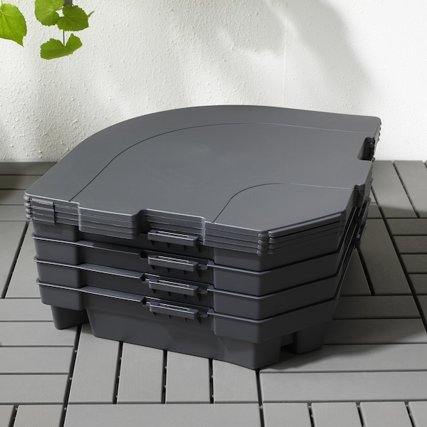 IKEA SVARTÖ Umbrella base, dark gray, Ikea Ireland | 3871CRKAJ