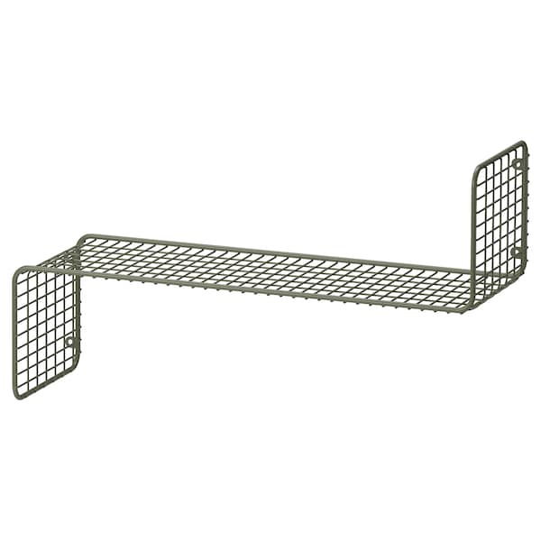 IKEA SVENSHULT wall shelf, 23 5/8x7 7/8 in Gray / Green, Ikea Ireland | 4291WUMBV