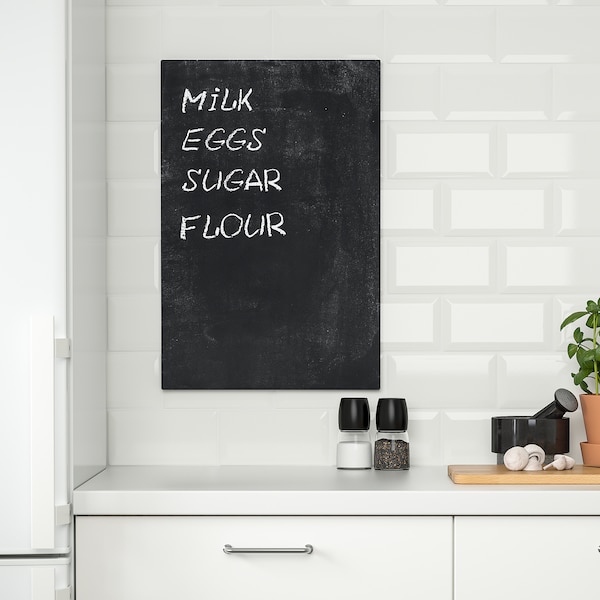 IKEA SVENSÅS Memo board Black, Ikea Ireland | 5041YAXIB