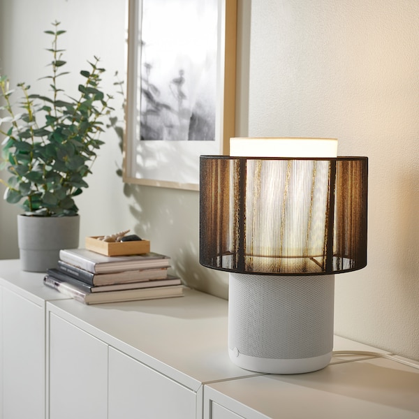 IKEA SYMFONISK Sonos speaker lamp w WiFi White / Black, Ikea Ireland | 5916CTIMY