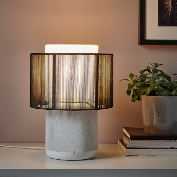 IKEA SYMFONISK Sonos speaker lamp w WiFi White / Black, Ikea Ireland | 5916CTIMY