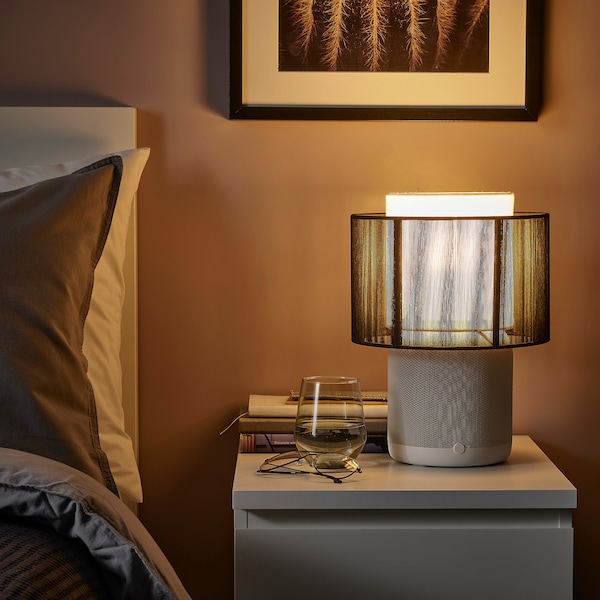 IKEA SYMFONISK Sonos speaker lamp w WiFi White / Black, Ikea Ireland | 5916CTIMY