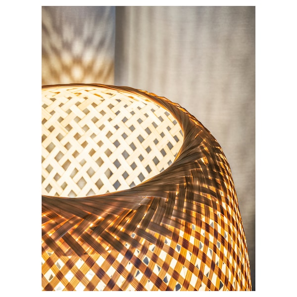 IKEA SYMFONISK Sonos speaker lamp w bamboo shade, Ikea Ireland | 8095EGUSW