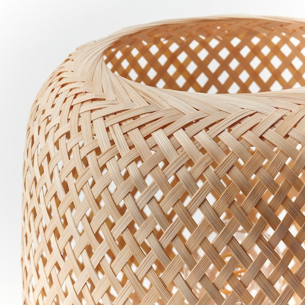 IKEA SYMFONISK Sonos speaker lamp w bamboo shade, Ikea Ireland | 8095EGUSW