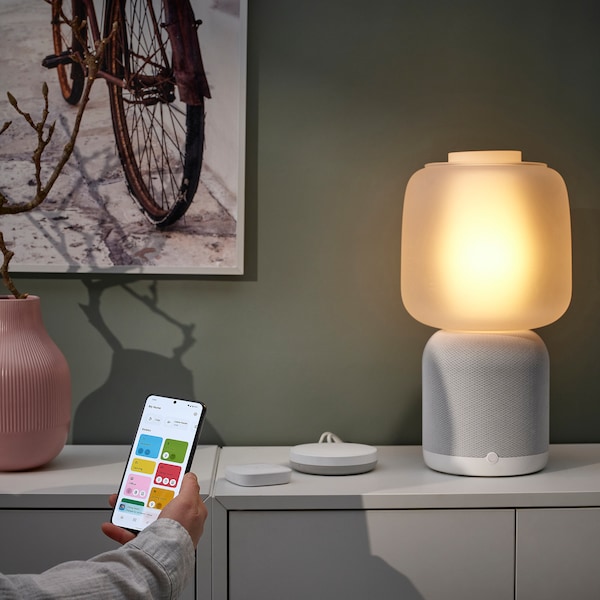 IKEA SYMFONISK / DIRIGERA sound remote with hub kit, gen 2 smart/white, Ikea Ireland | 7521LPSKB