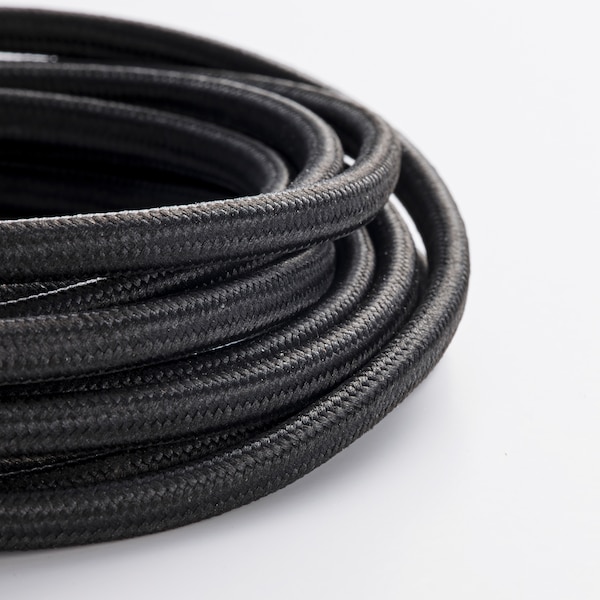 IKEA SYMFONISK power supply cord, textile/black, 11'6 in, Ikea Ireland | 2840WFOIP