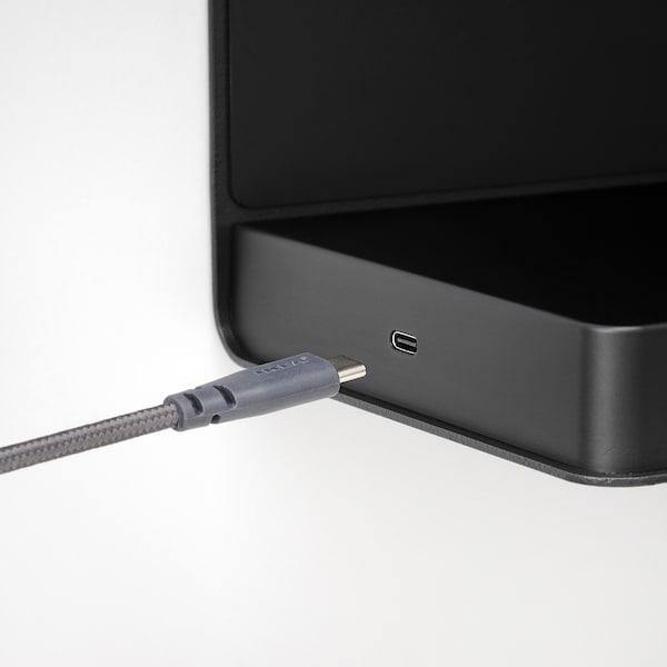 IKEA SYMFONISK shelf w wireless charger Black, Ikea Ireland | 6802NQHUA