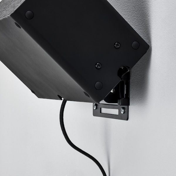 IKEA SYMFONISK wall bracket Adjustable / Black, Ikea Ireland | 5832JDTOZ
