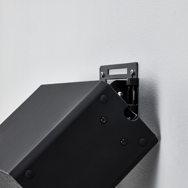 IKEA SYMFONISK wall bracket Adjustable / Black, Ikea Ireland | 5832JDTOZ
