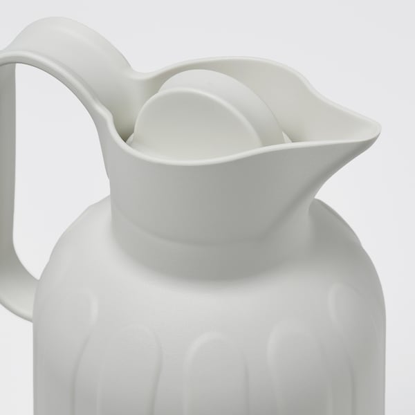 IKEA TAGGÖGA vacuum flask, 1.7 qt Off White, Ikea Ireland | 6942JGVXK