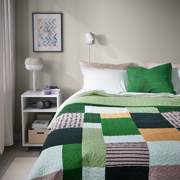 IKEA TALLSVÄRMARE bedspread, Full/Queen Multicolor, Ikea Ireland | 4261UVGTY