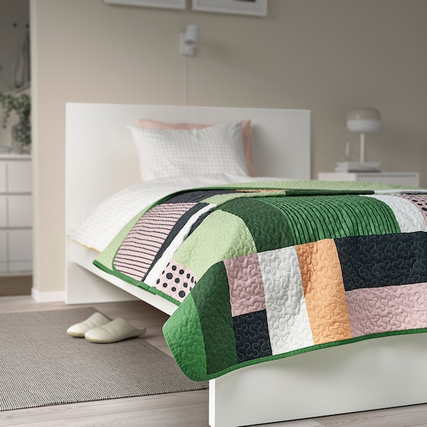 IKEA TALLSVÄRMARE bedspread, Full/Queen Multicolor, Ikea Ireland | 4261UVGTY