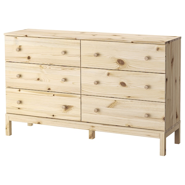 IKEA TARVA 6-drawer chest, pine, 59 1/2x36 1/4 in, Ikea Ireland | 1953GMDCI