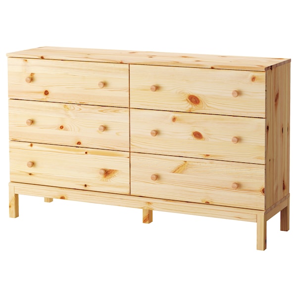 IKEA TARVA 6-drawer chest, pine, 59 1/2x36 1/4 in, Ikea Ireland | 1953GMDCI