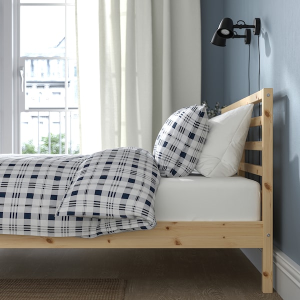 IKEA TARVA bed frame, King Pine / Luröy, Ikea Ireland | 7421VBICW
