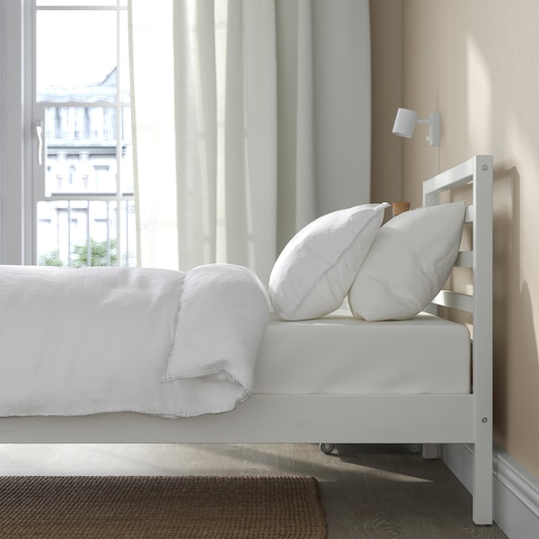 IKEA TARVA bed frame, Twin White Stained / Luröy, Ikea Ireland | 6109JGZHB