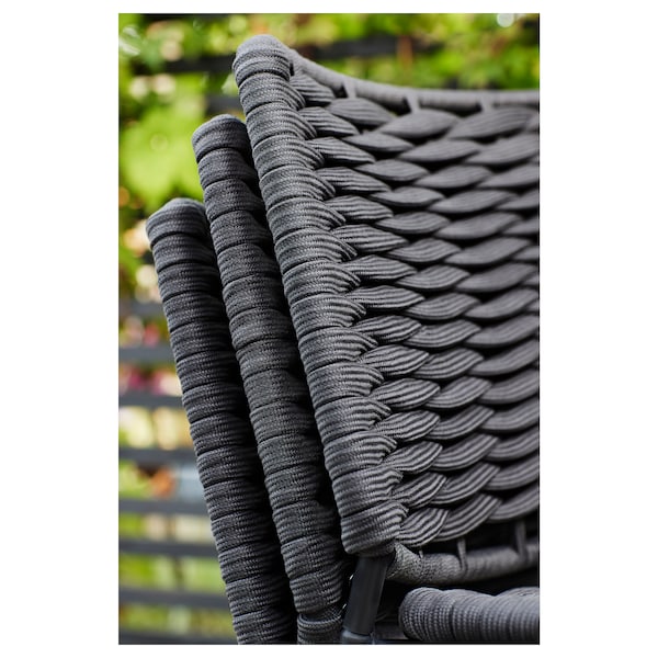 IKEA TEGELÖN chair, in/outdoor, dark gray/black, Ikea Ireland | 6512TSZIF