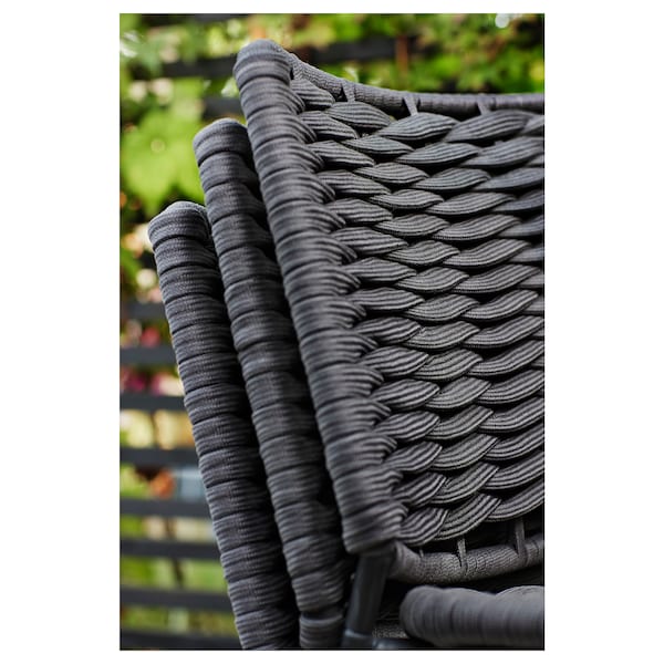 IKEA TEGELÖN chair, in/outdoor, dark gray/black, Ikea Ireland | 6512TSZIF