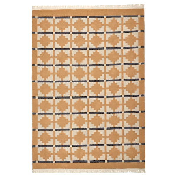 IKEA TELEGRAFLINJE rug, yellow-beige, 5'7 inx7'10 in Yellow Beige, Ikea Ireland | 6430JGXDC