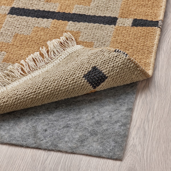 IKEA TELEGRAFLINJE rug, yellow-beige, 5'7 inx7'10 in Yellow Beige, Ikea Ireland | 6430JGXDC