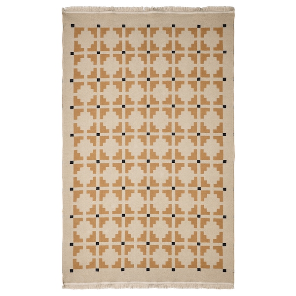 IKEA TELEGRAFLINJE rug, yellow-beige, 5\'7 inx7\'10 in Yellow Beige, Ikea Ireland | 6430JGXDC
