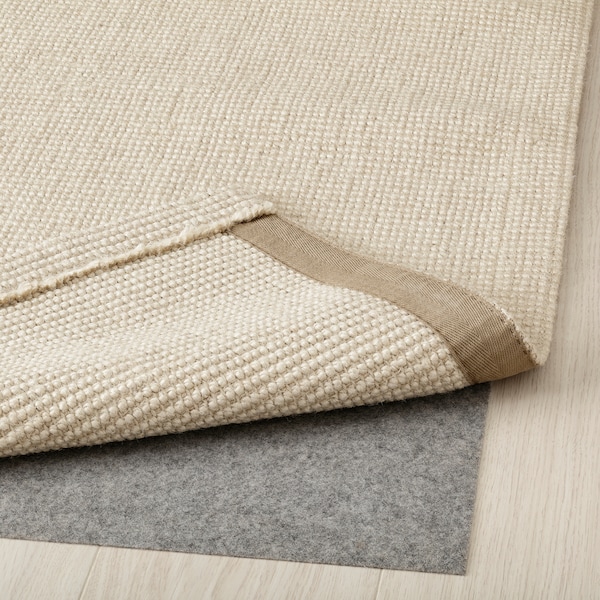 IKEA TELEMAST rug, flatwoven, white, 5'3 inx7'7 in, Ikea Ireland | 1754WCKVY