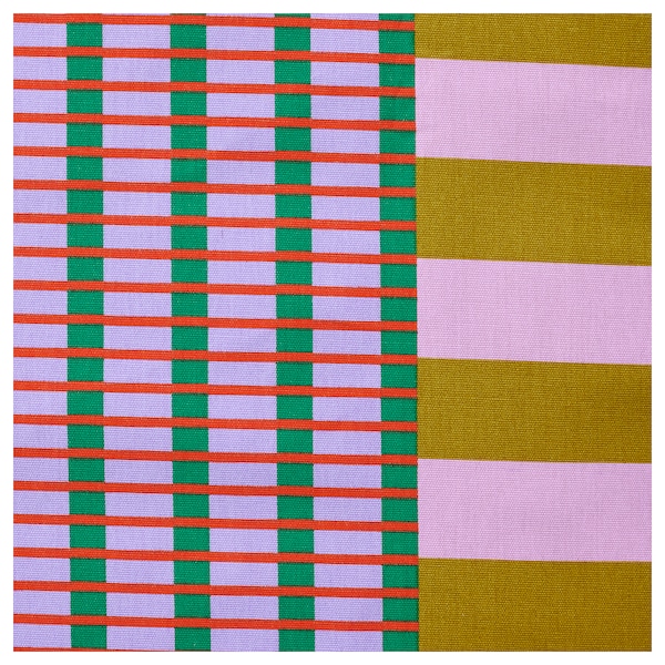 IKEA TESAMMANS pre-cut fabric, multicolor, 59x118 in, Ikea Ireland | 6528ATMUR