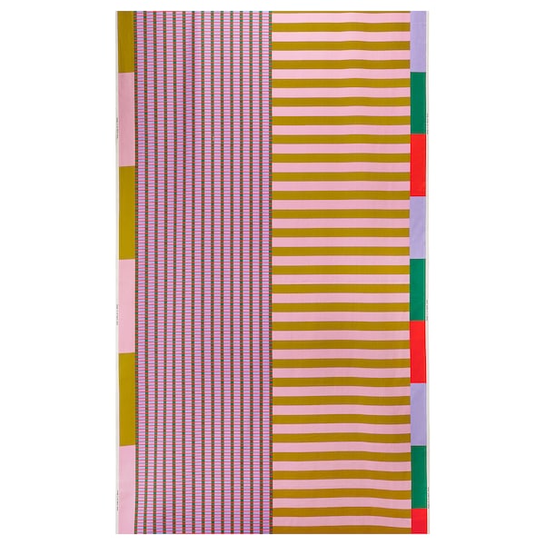 IKEA TESAMMANS pre-cut fabric, multicolor, 59x118 in, Ikea Ireland | 6528ATMUR