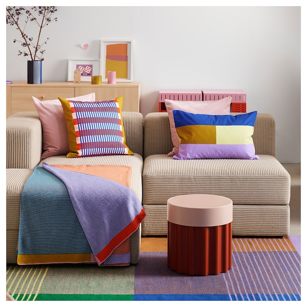 IKEA TESAMMANS side table, red-brown/pink, 14 5/8x14 5/8 in, Ikea Ireland | 6735ZQAKN